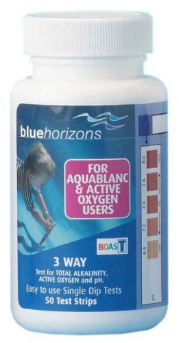 Blue Horizons Aquablanc & Active Oxygen Test Strips