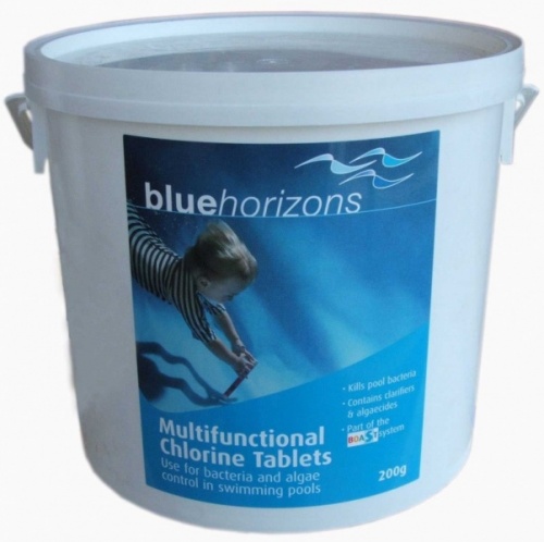 Blue Horizons Multifunctional 200g Chlorine Tablets 5kg