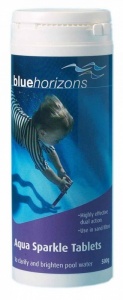 Blue Horizons Aqua Sparkle Flocculant Tablets 500g