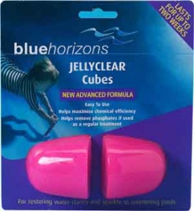 Blue Horizons Jelly Clear Cubes Flocculent