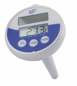 Solar Powered Digital Thermometer