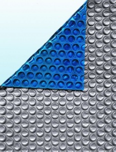 Tahiti 400 Micron Dark Blue/Silver Solar Cover