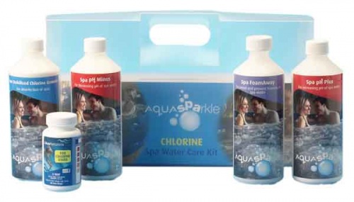 AquaSparkle Hot Tub & Spa Chlorine Starter Pack