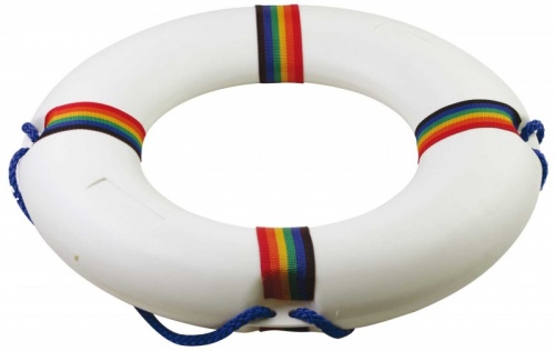 Domestic White Swim Ring
