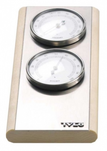 Tylo Blonde Sauna Thermometer & Hygrometer