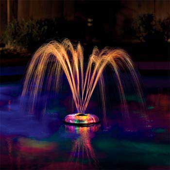Underwater Light Show and Fountain