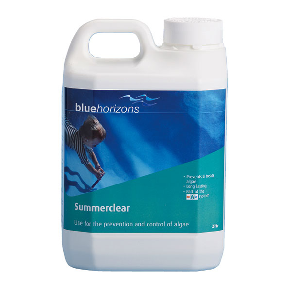 Blue Horizons Summer Clear Algaecide 2 litre Pool Market