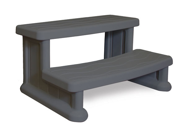 Warm Grey 32 Cover Valet Spa Hot Tub Side Step