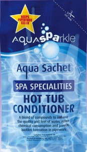 Aqua Sparkle Hot Tub Conditioner Aqua Sachet 120ml